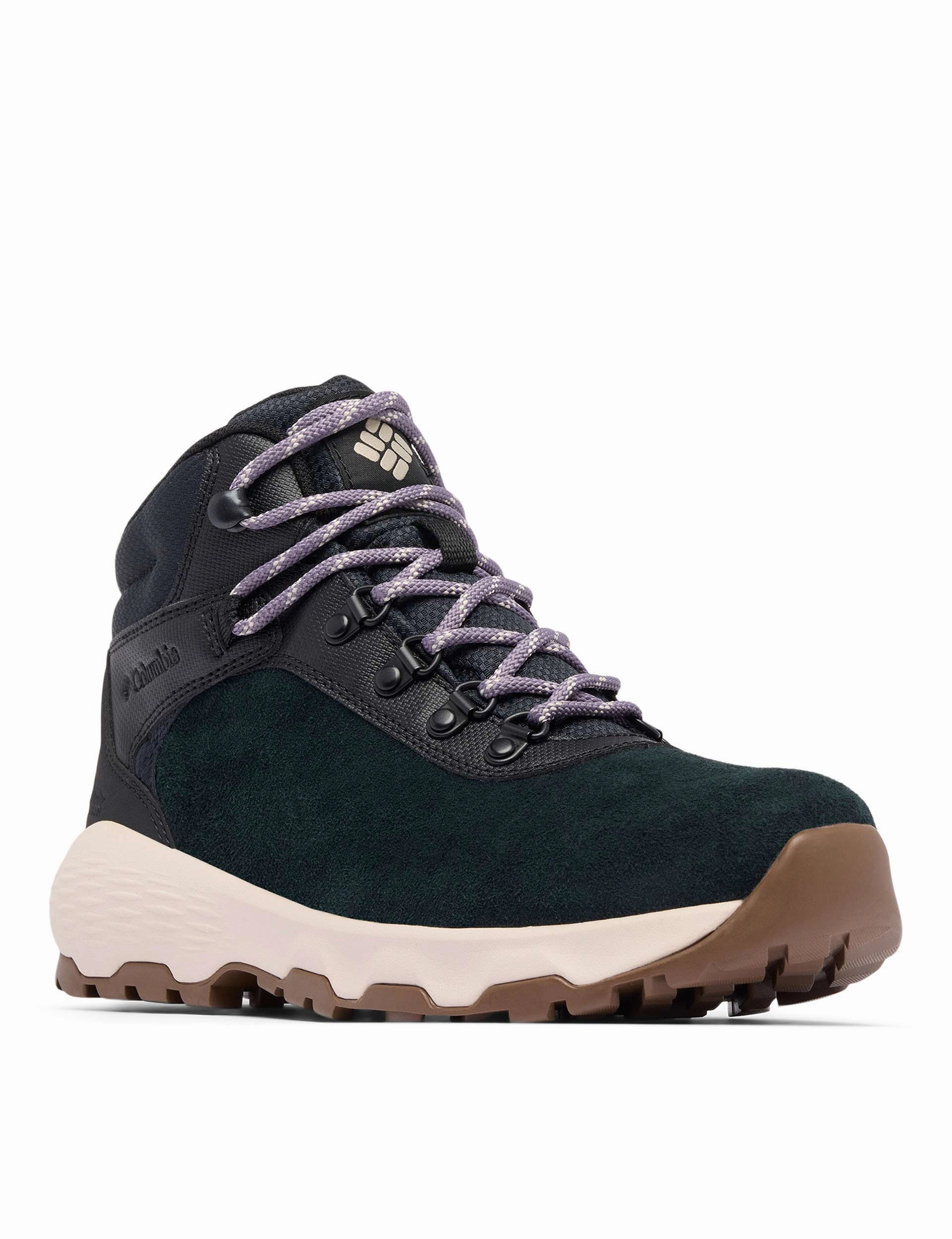 Newton Wander Waterproof Walking Boot - Black/Granite Purple Rocky Mountain Hiking Boots