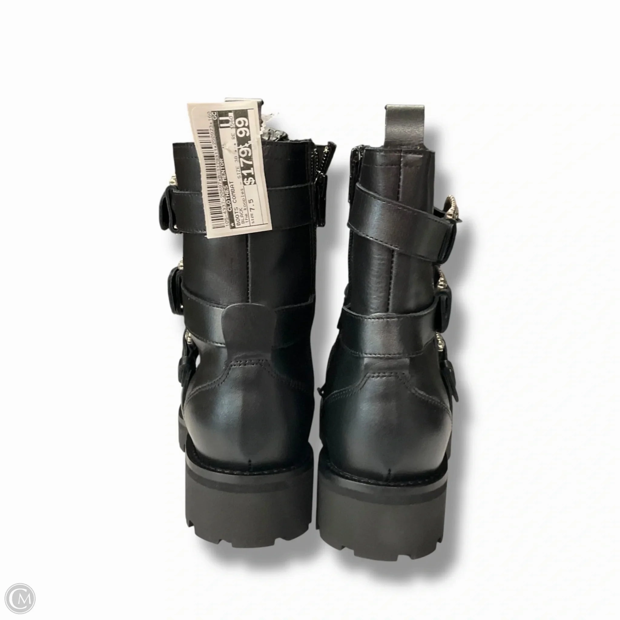 Boots Combat By The Kooples In Black, Size: 7.5 Gore Tex Combat Boots