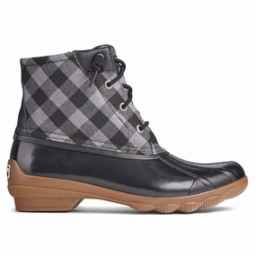 Wetsuit Boots Syren Gulf Plaid Zippered Duck Boots
