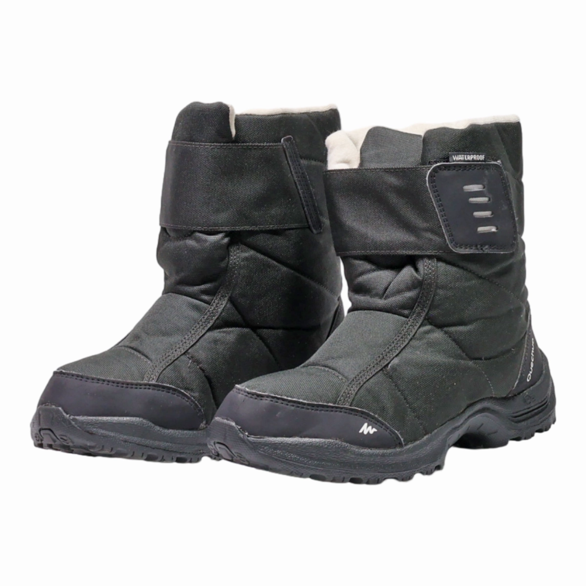 ESSENSOLE Snow Boots Black Synthetic Womens UK 4 Trendiest Snow Boots
