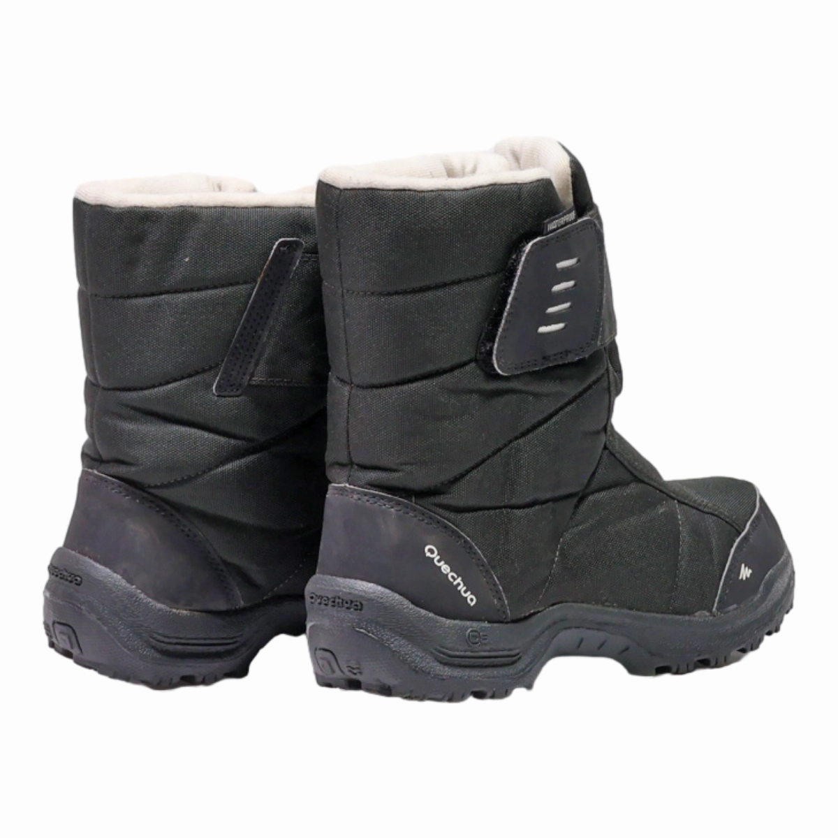 ESSENSOLE Snow Boots Black Synthetic Womens UK 4 Columbia Insulated Snow Boots