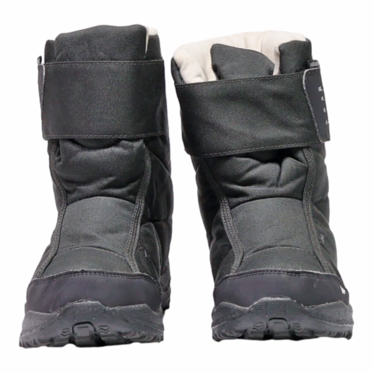 ESSENSOLE Snow Boots Black Synthetic Womens UK 4 Hunter Boots Snow