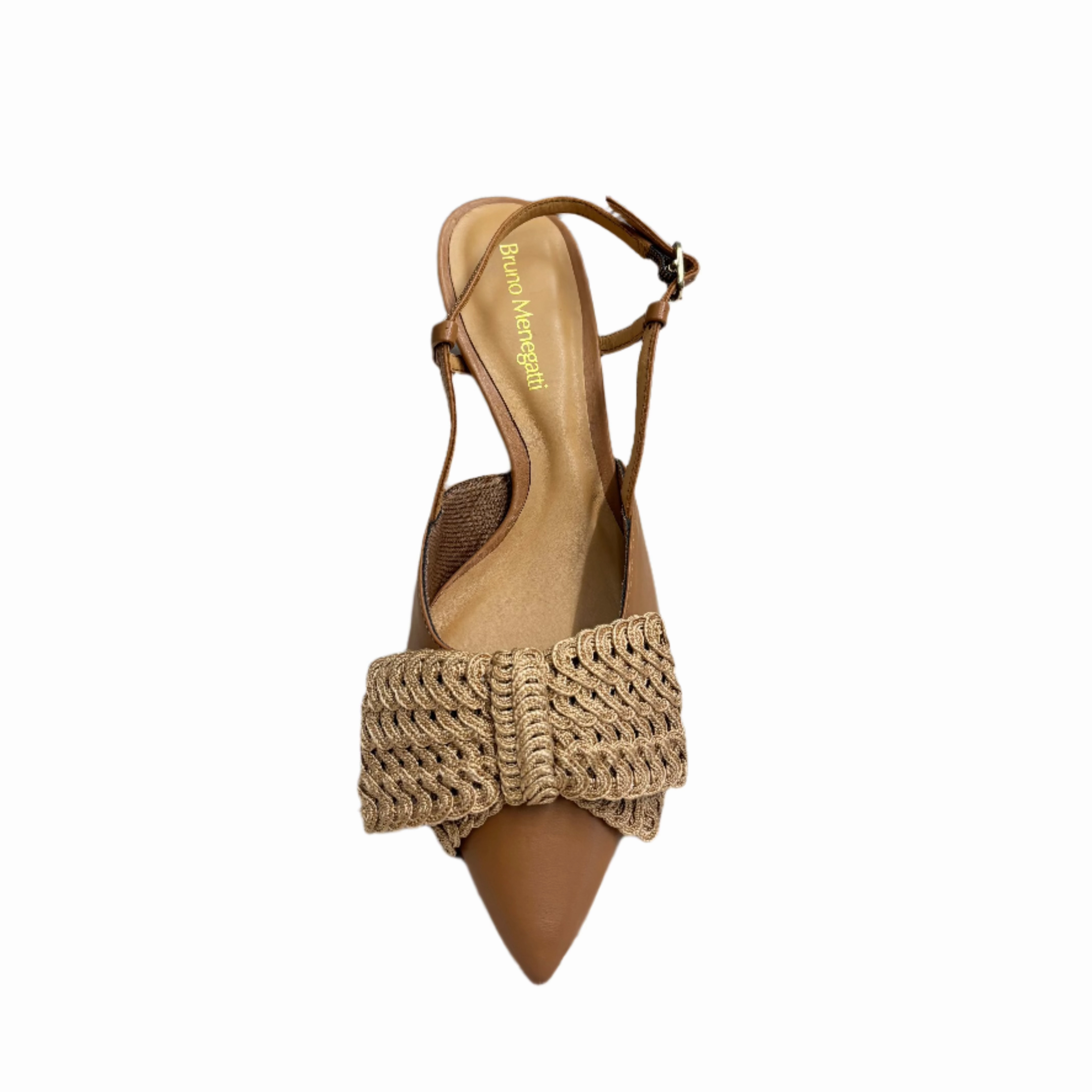 Estela Slingback High Heel Gold