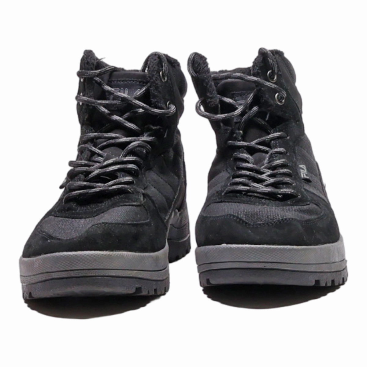 Totes Snow Boots Review FILA Snow Boots Black Suede Mens UK 8