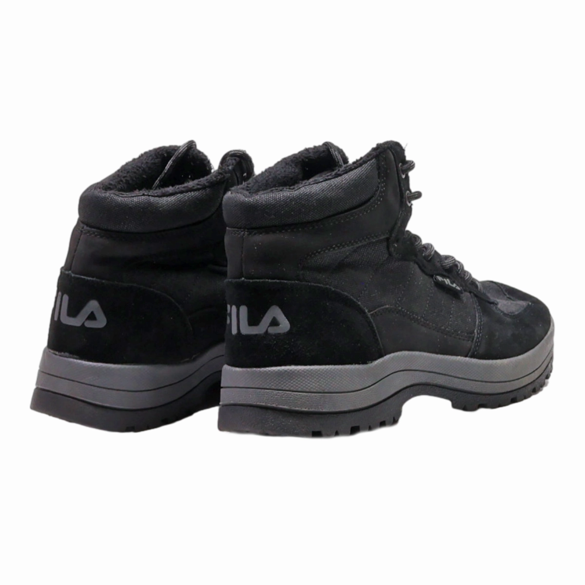 FILA Snow Boots Black Suede Mens UK 8 German Made Snow Boots