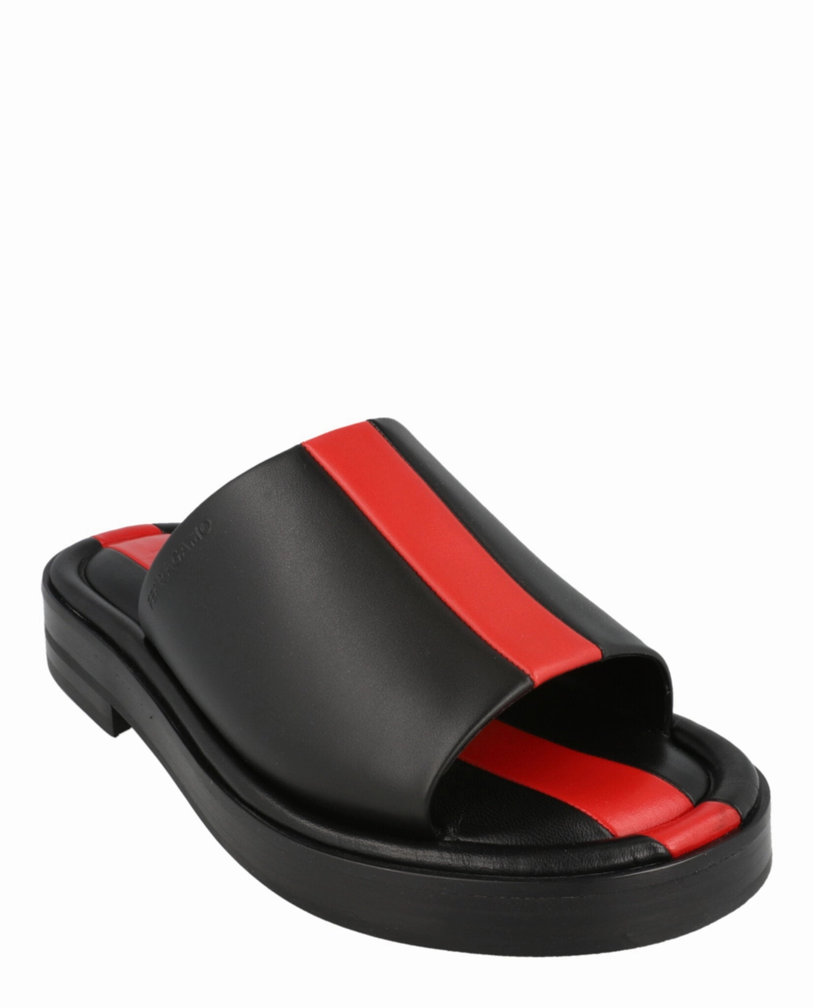 Sheepskin Lined Slippers Facundo Leather Slides