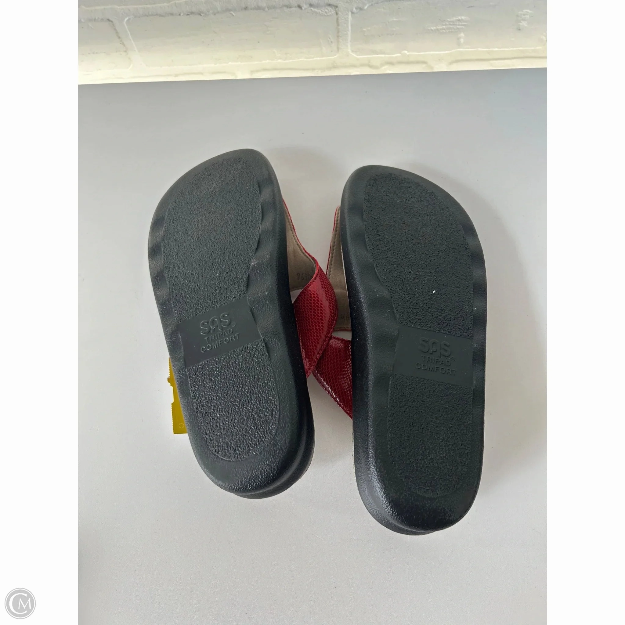 Best Pool Flip Flops Sandals Flip Flops By Sas In Red, Size: 9.5