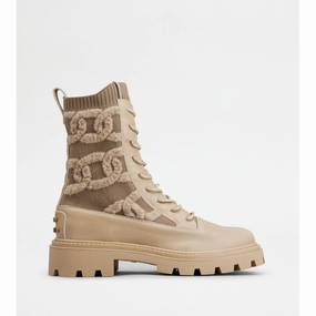 Kate Combat Boots in Fabric and Leather Combat Boot Inserts