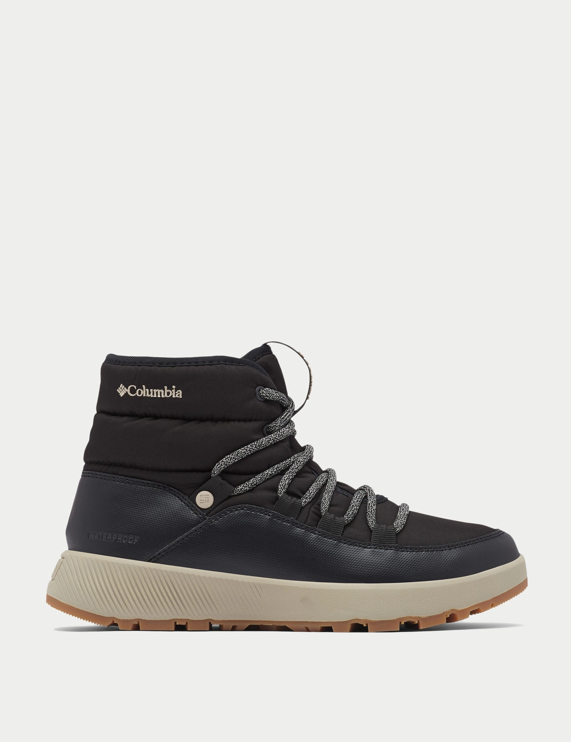 Slopeside Village II Omni-Heat Mid Winter Boot - Black/Silver Sage Ugg Hiking Boots