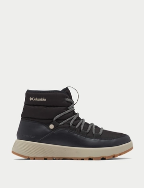 Asolo Stynger Hiking Boots Slopeside Village II Omni-Heat Mid Winter Boot - Black/Silver Sage