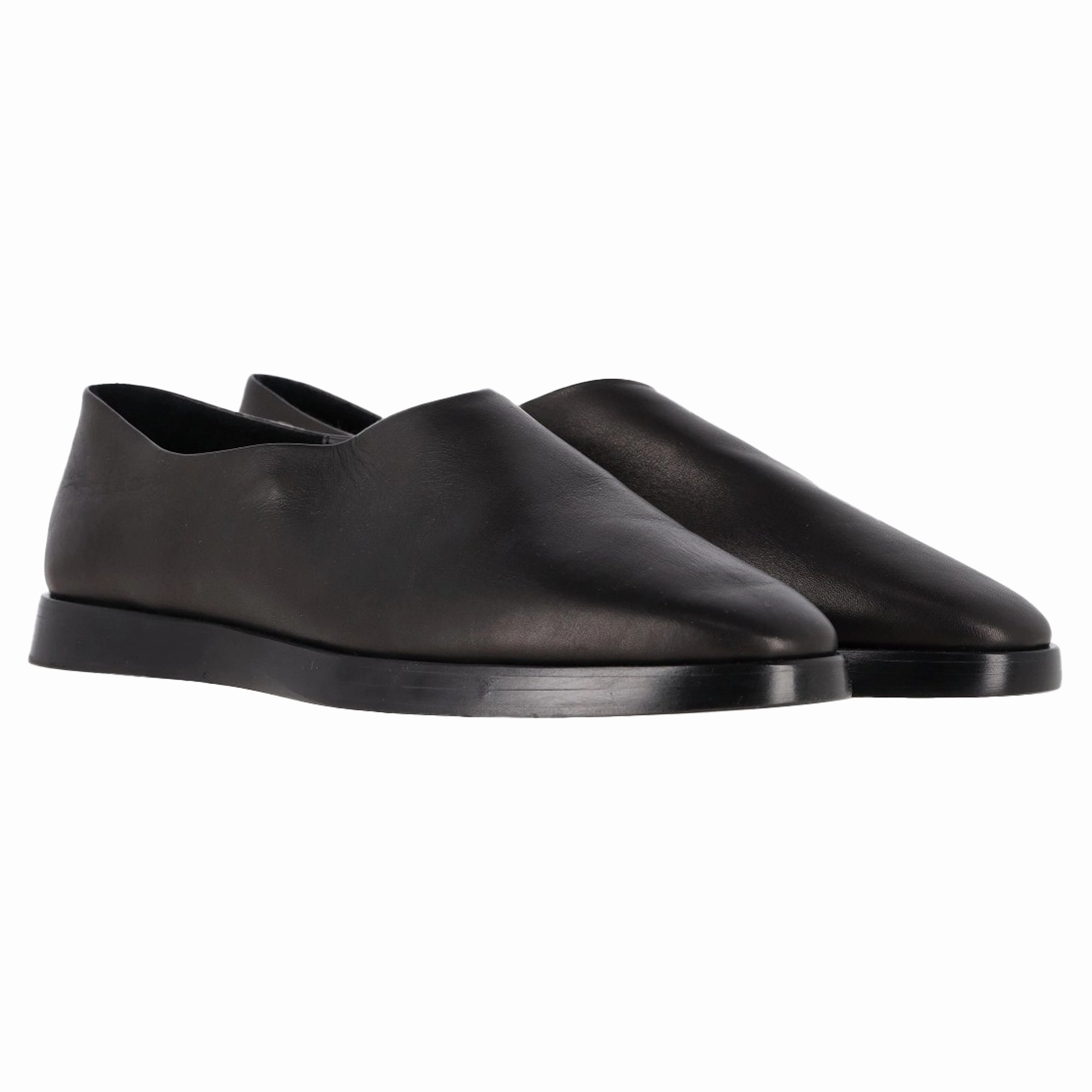 White Mountain Shoes Loafers Fear of God The Eternal Dress Loafers in Black Leather