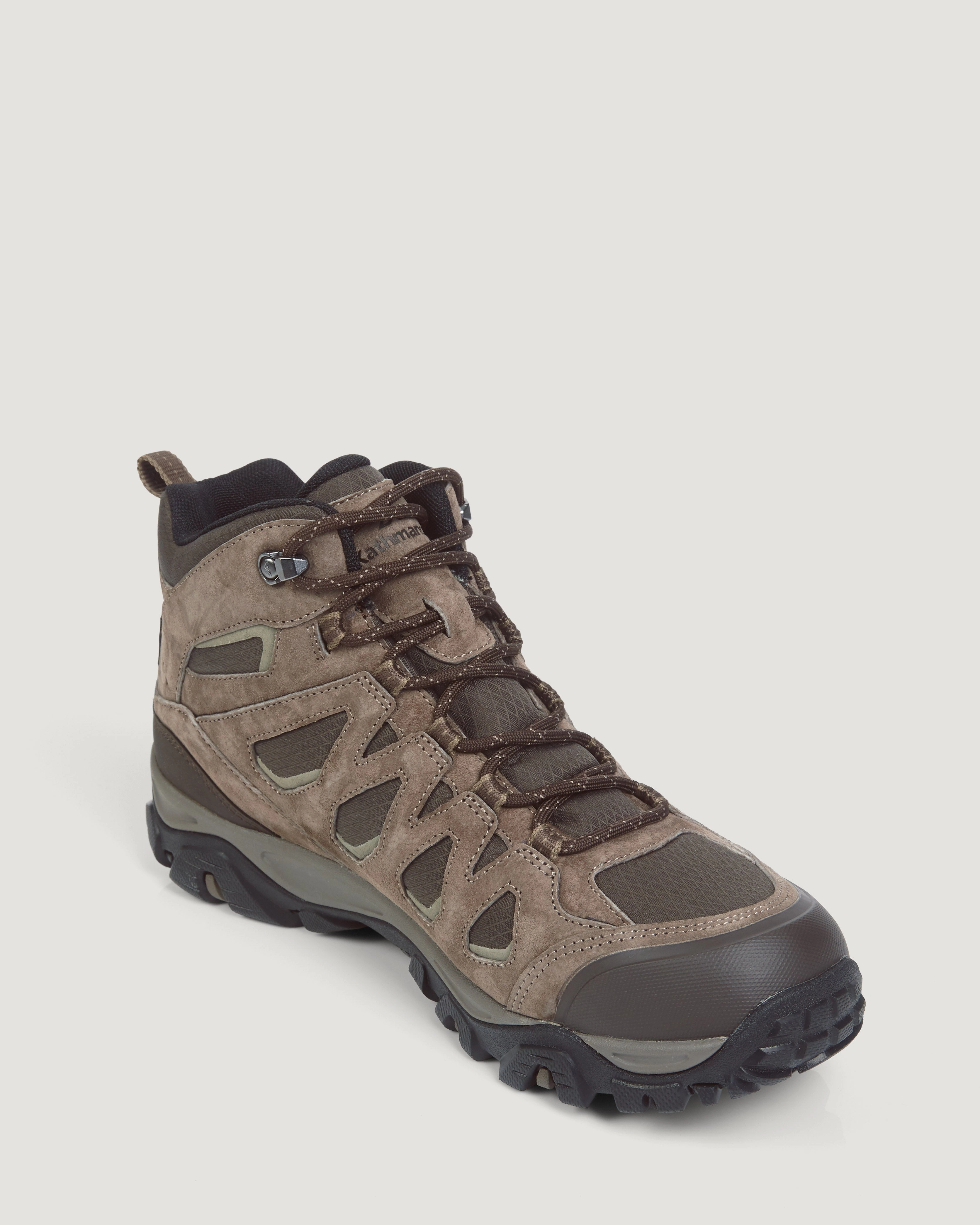Hiking Camping Boots Men's Mornington Waterproof Mid Hiking Boots - Gunsmoke