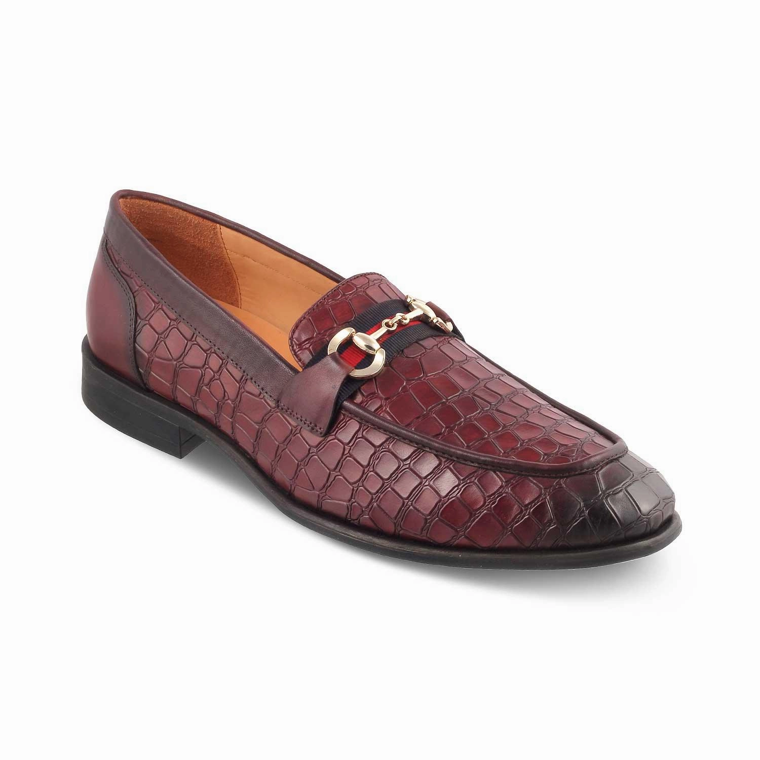 Lug Bit Loafers The Sweden Brown Men's Leather Loafers Tresmode