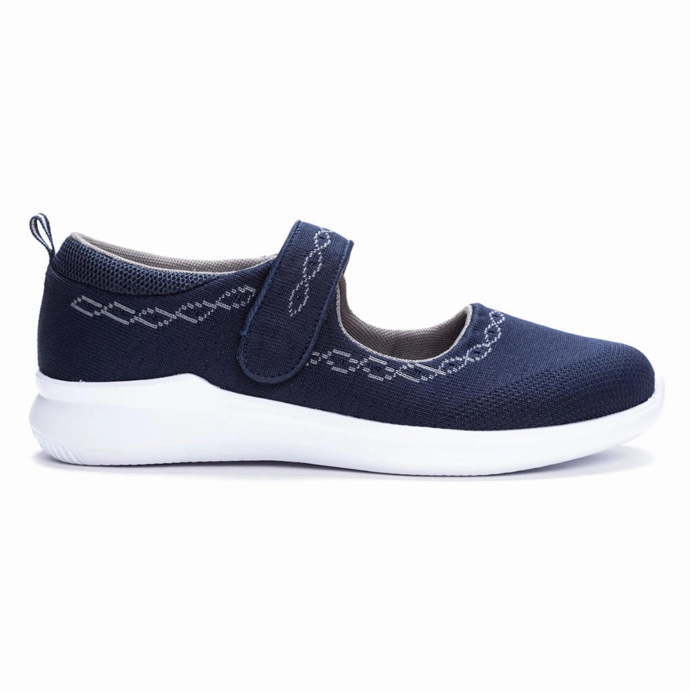 Propet TravelBound Navy Mary Jane (Women's) Jbu Mary Jane Shoes