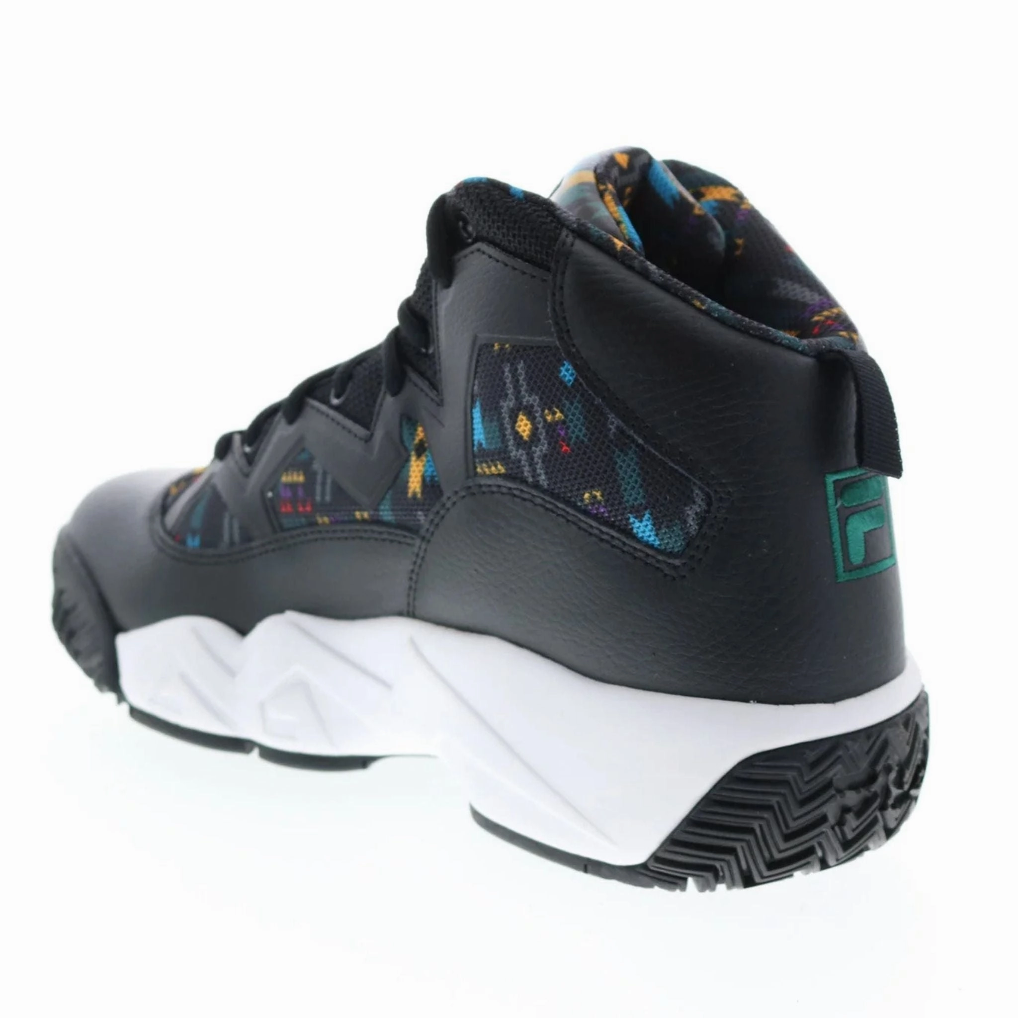 All Kobe Basketball Shoes Fila Men's 1BM01265-042 MB Jamal Mashburn Black June Bug Saffron Retro Basketball Shoes