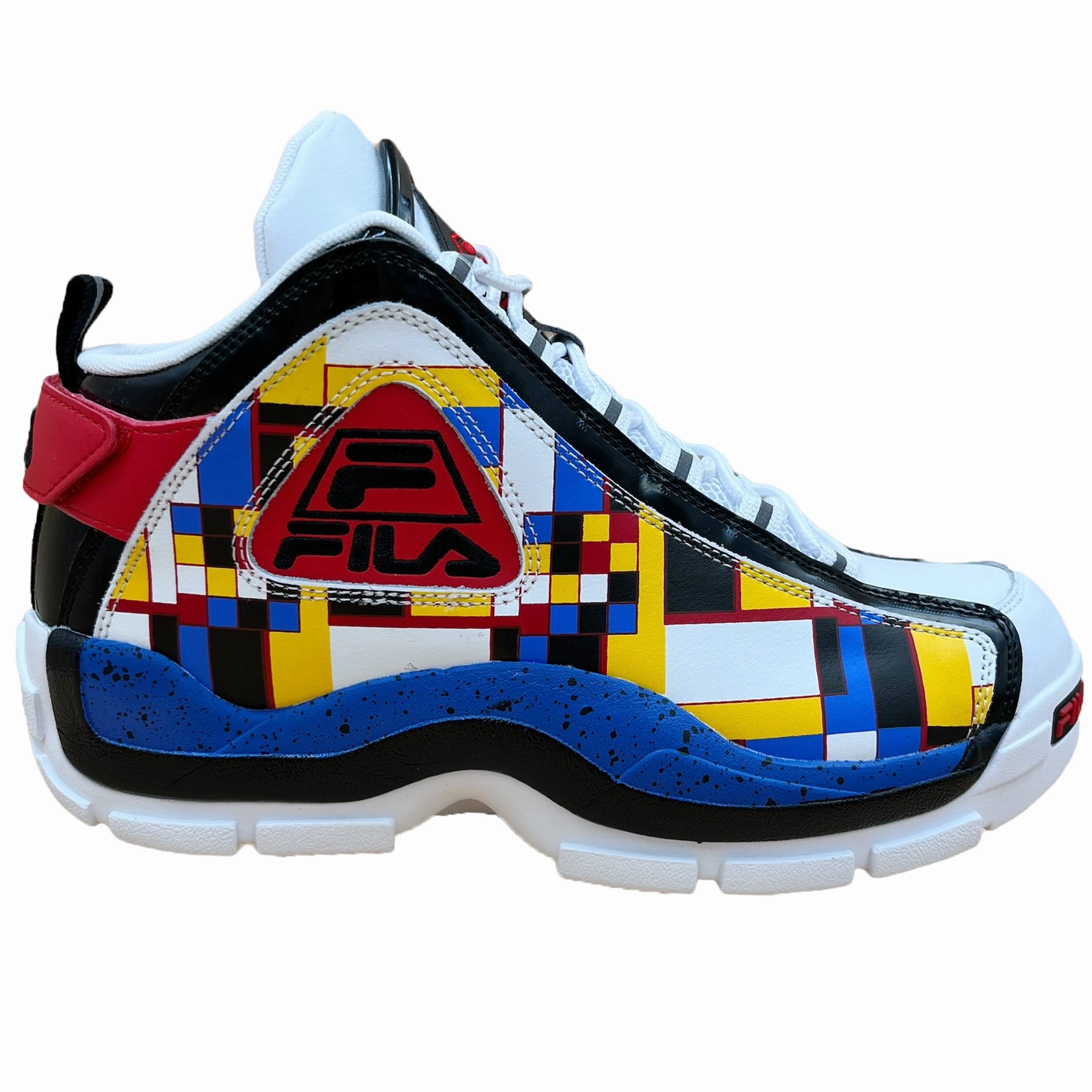 Fila Men's 1BM01740 Grant Hill 2 Ludi White/Black Basketball Shoes Top 10 Budget Basketball Shoes