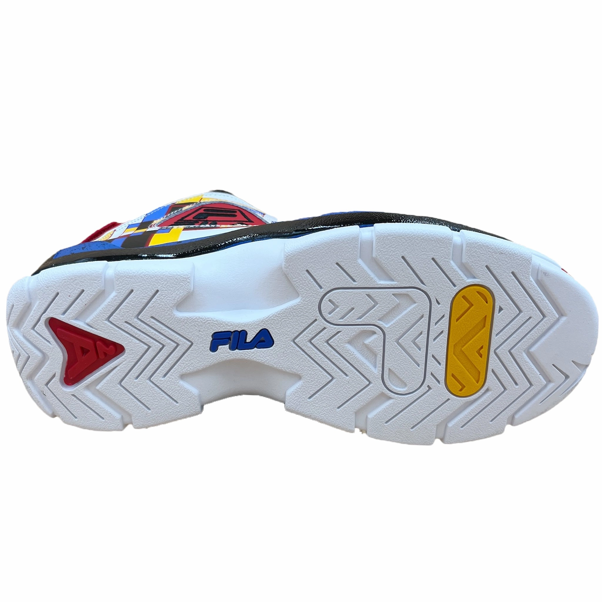 Crazy Light 2 Basketball Shoes Fila Men's 1BM01740 Grant Hill 2 Ludi White/Black Basketball Shoes