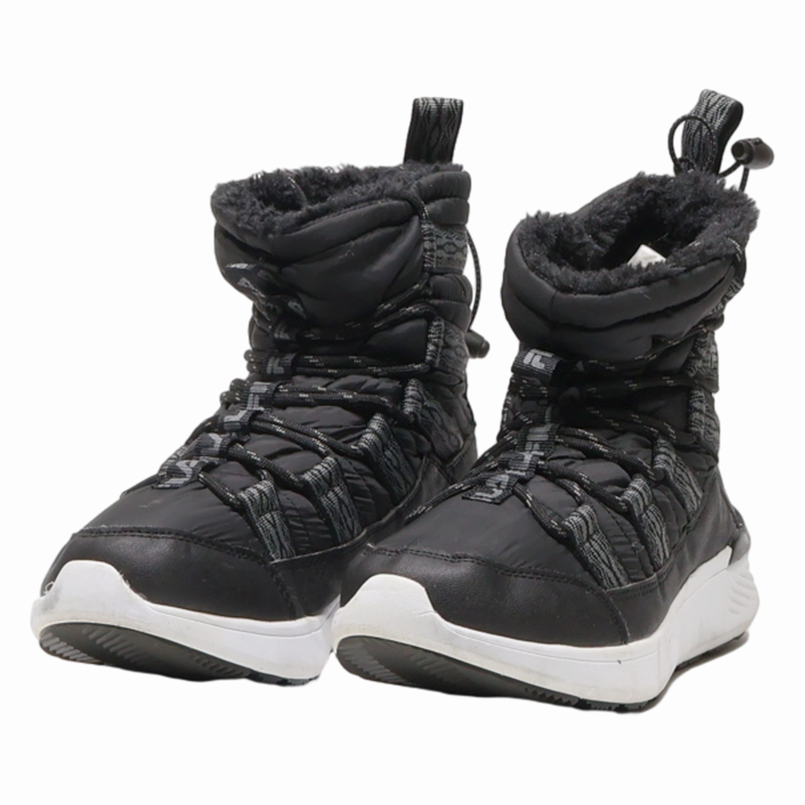 Pendleton Snow Boots FILA Snow Boots Black Polyester Womens UK 5