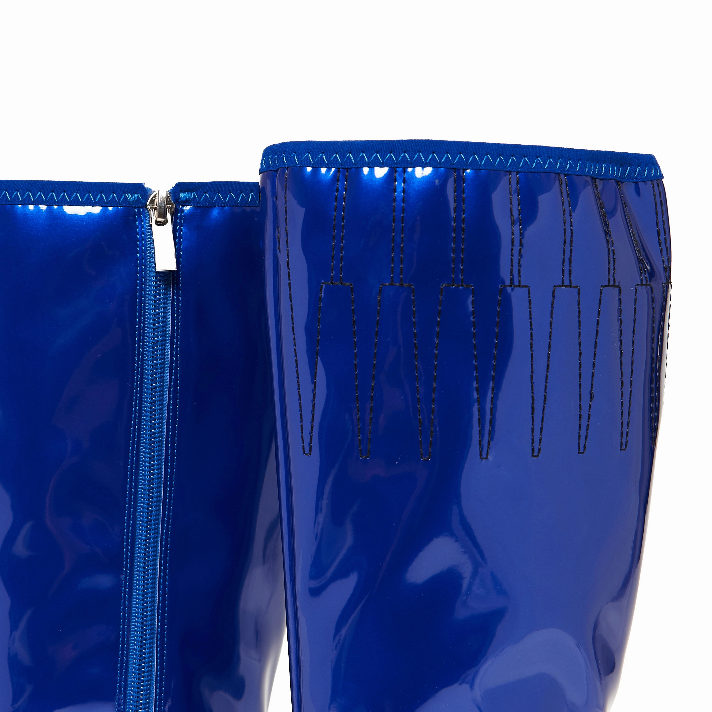 KAITO Polished Long Boots - Blue Trekking Boots