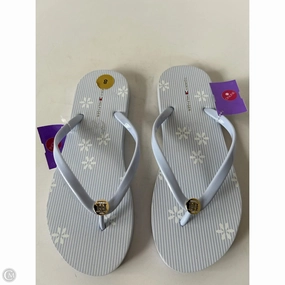 Sandals Flip Flops By Tommy Hilfiger In Blue, Size: 8 Flip Flop Daily