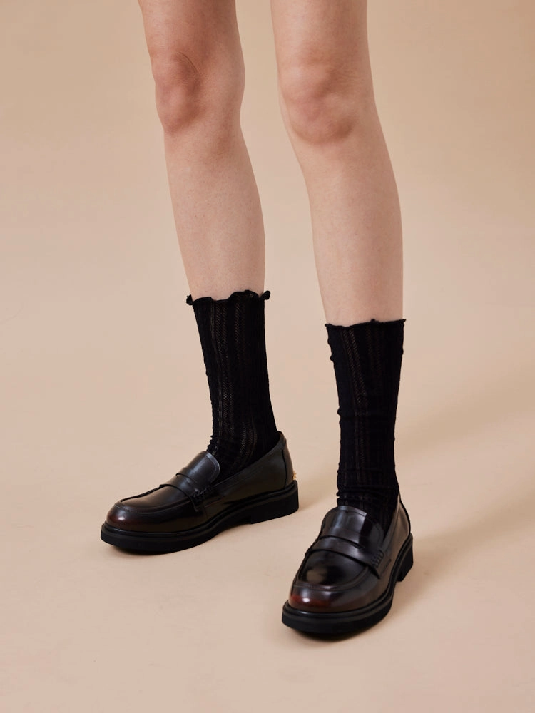 Finn Studded Heel Penny Loafers Loafers Review