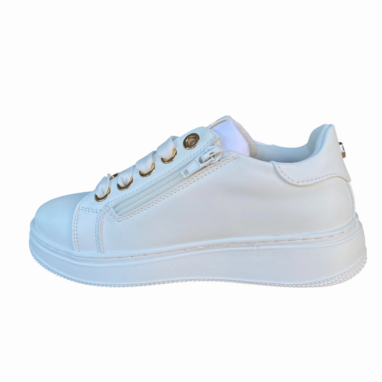 Sneakers Walking Plantar Fasciitis Cult scarpa sneakers da ragazzi T-100 bianco