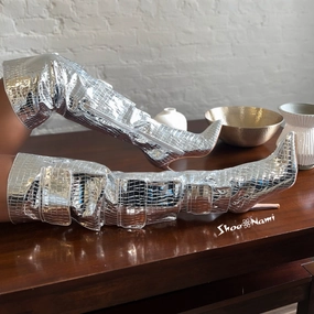 Best Knee High Walking Boots HUNTER Silver