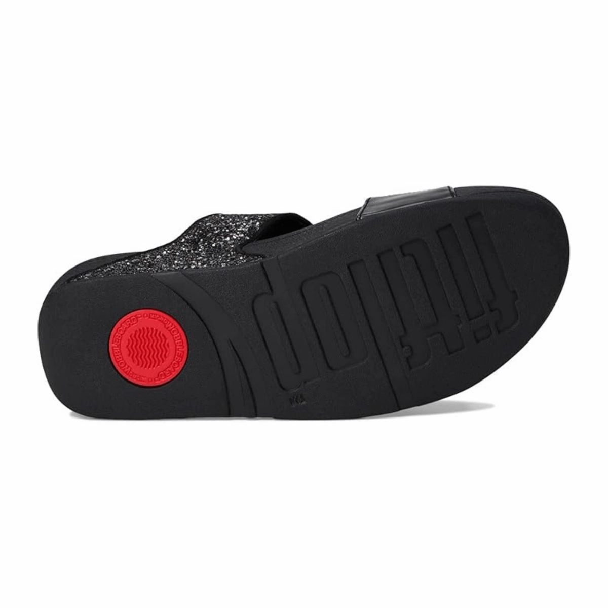 Deer Slippers FitFlop Women's Lulu Glitter Slide Black Multi