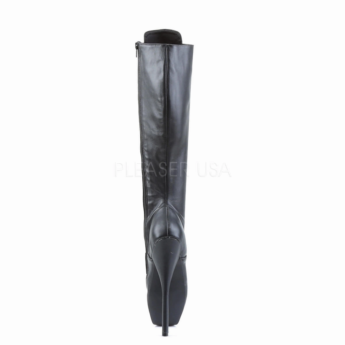 DEVIOUS BALLET-2020 Black Leather Extreme Ballerina Knee High Boots Quin Stretch Knee High Boot