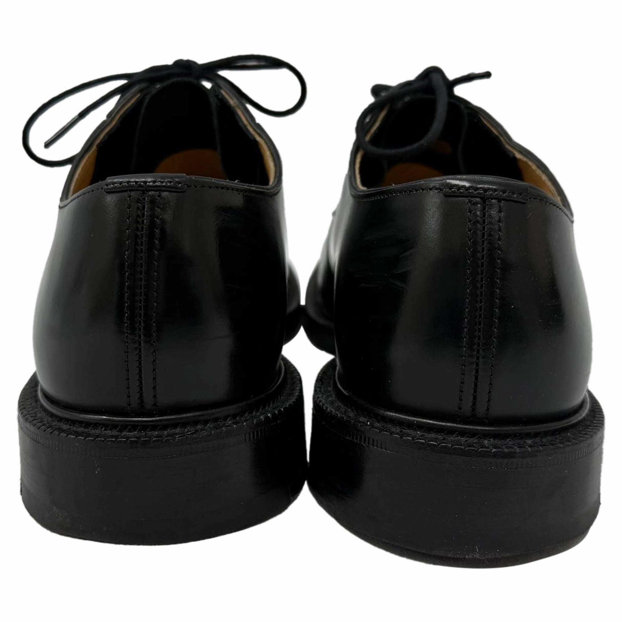 Lace Up Dress Shoes Church's Shannon Lace-Up Derby Shoes in Black Leather