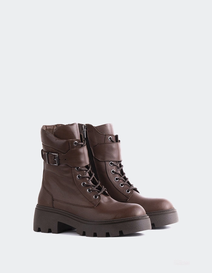 Safety Chelsea Boots Flensburg Brown Leather