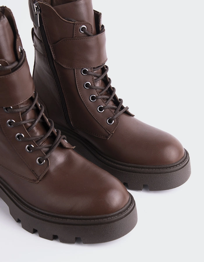 Chelsea Boots Purpose Flensburg Brown Leather