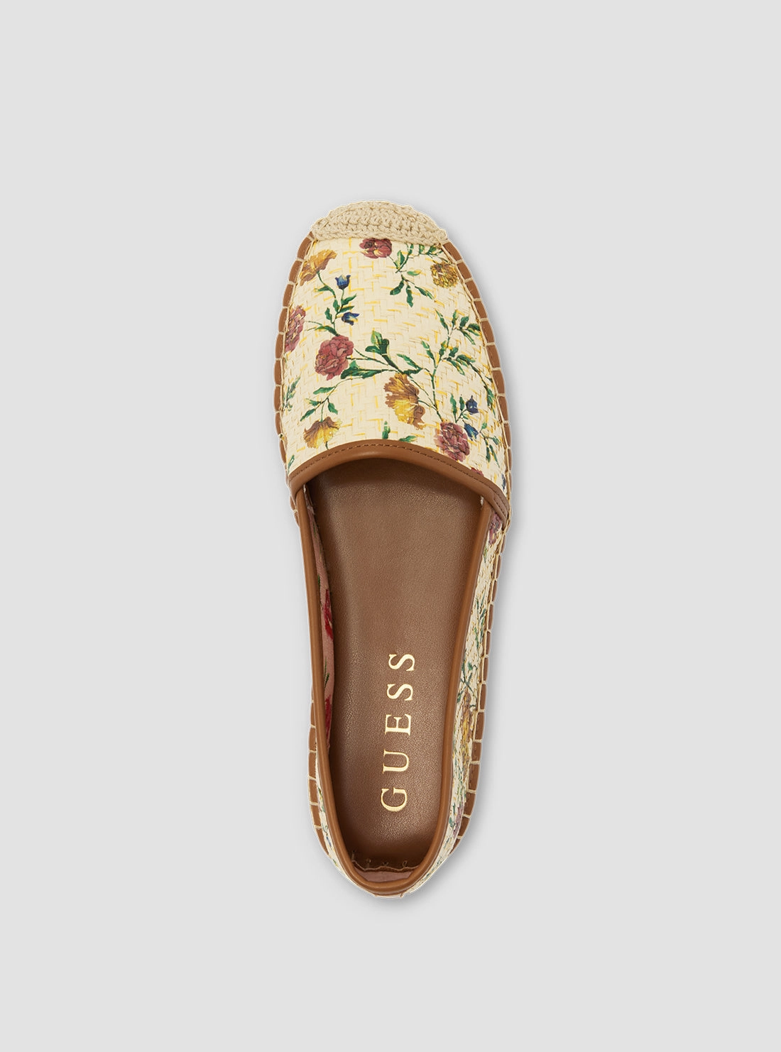 Floral Print Joelyn Espadrilles Chanel Espadrilles Flat Shoes