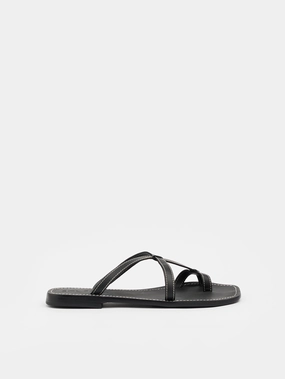Slippers Cleaning Cosmo Thong Black