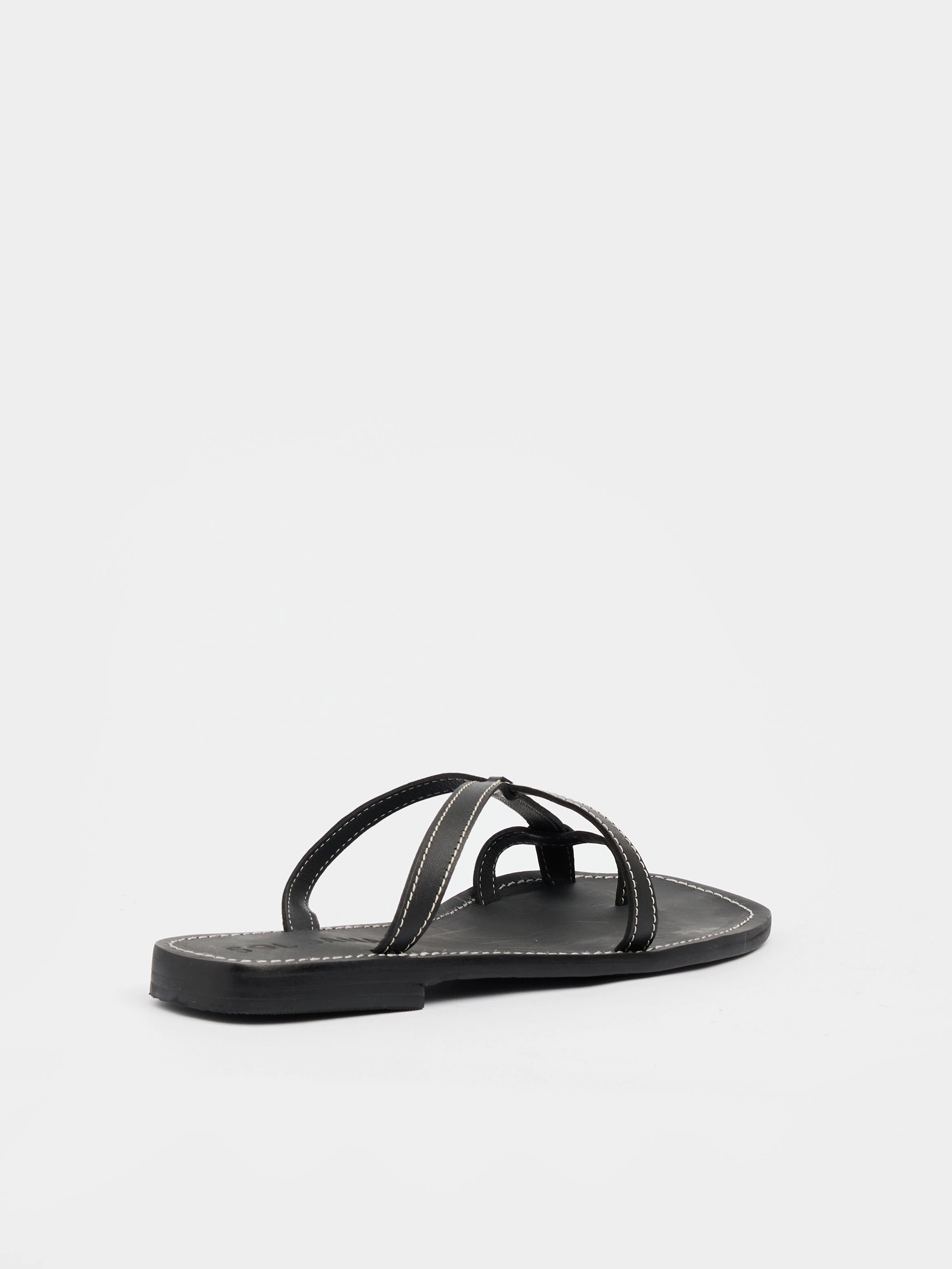 Padders Carmen Slippers Cosmo Thong Black