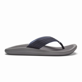 Ulele - Blue Depth / Charcoal Brasil Flip Flops