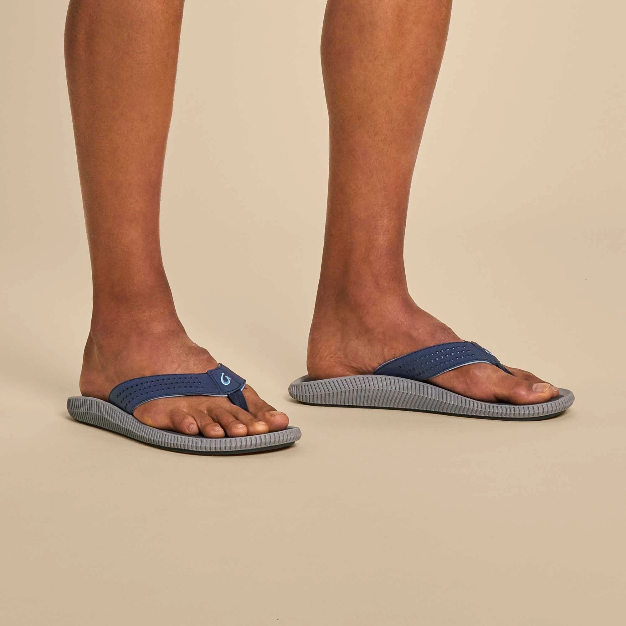 Rei Sanuk Flip Flops Ulele - Blue Depth / Charcoal
