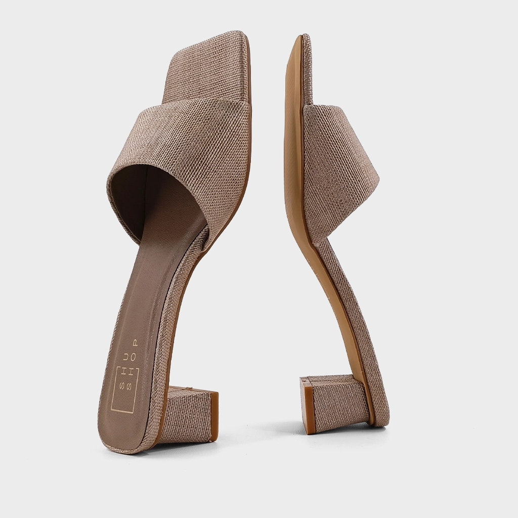 FORTUNE Wooden Wedge Sandals