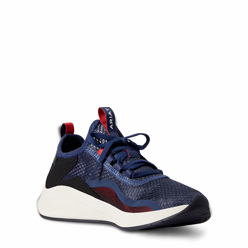 Ariat Ladies Ignite Eco Navy Casual Sneakers 10038401 Rag & Bone Tennis Shoes