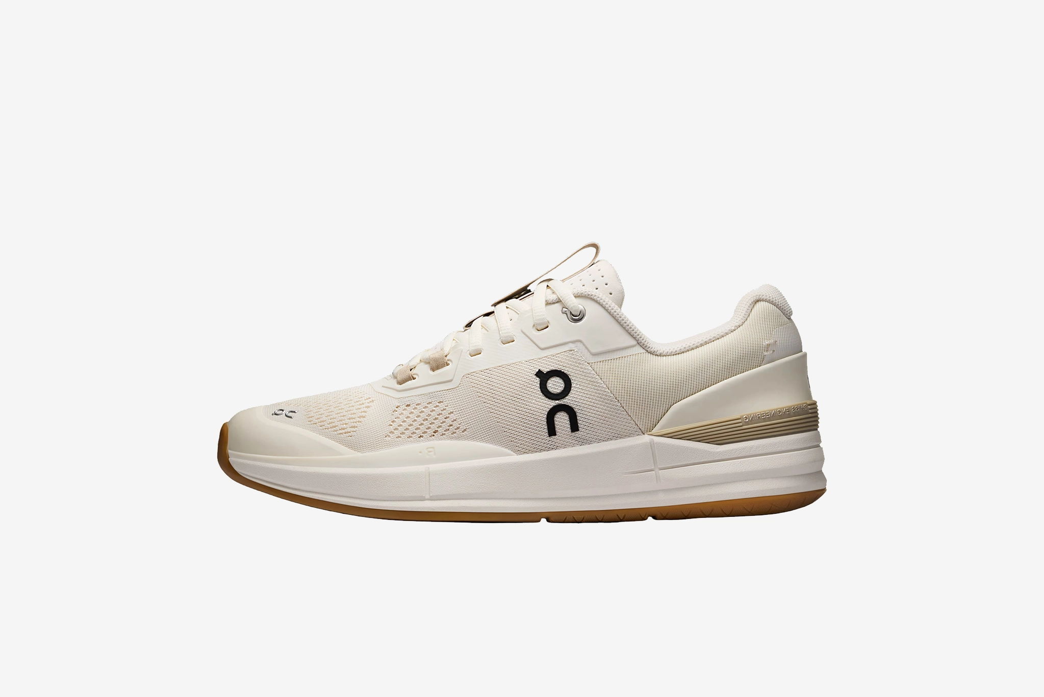 On "The Roger Pro" Hard Court M - Ivory / Ivory Armani Tennis Shoes