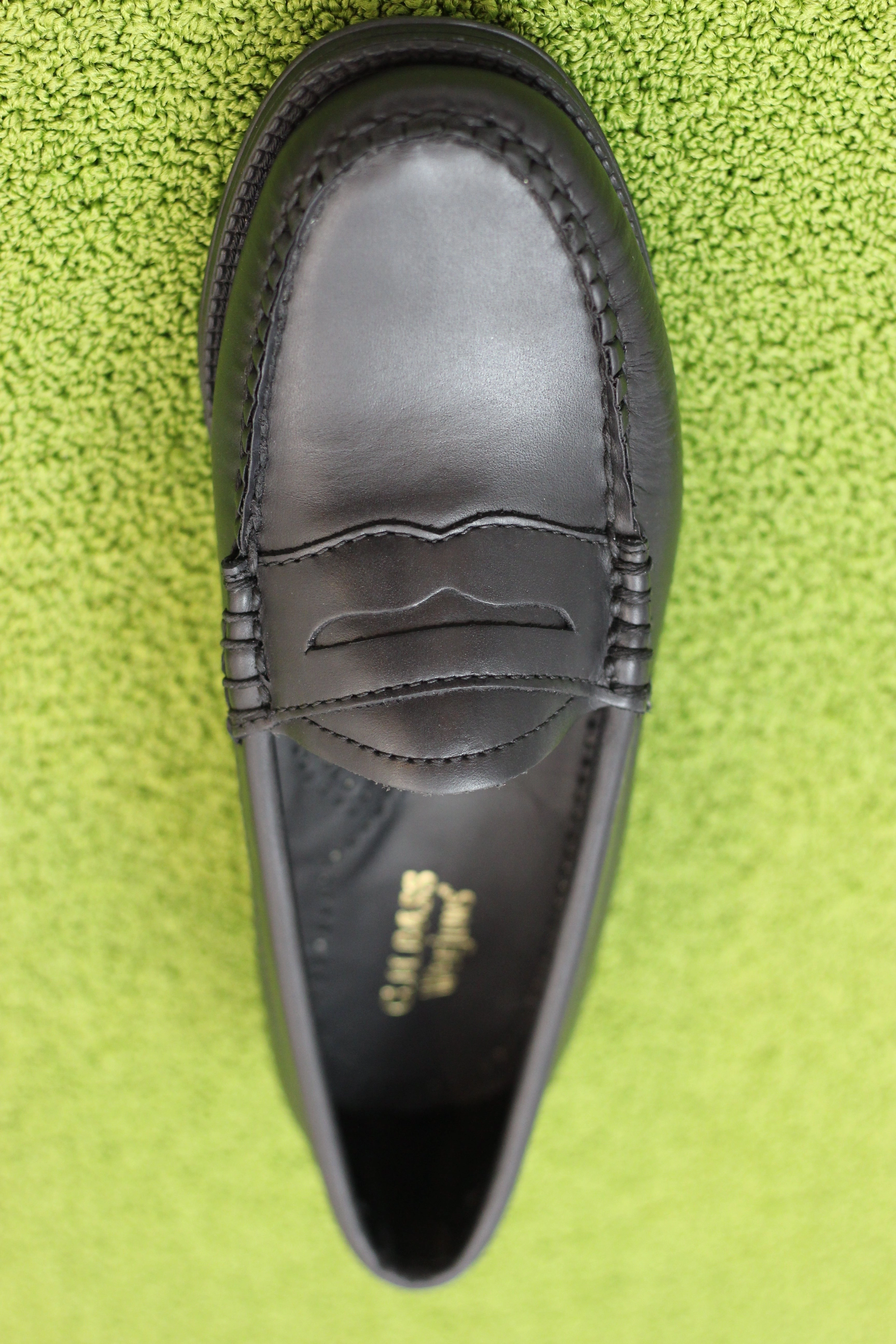 Women's Whitney Easy Weejun Loafer - Black Leather Slip On Mule Trk Shoe