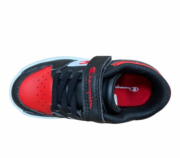 Sneakers With Boa Champion scarpa sneakers da bambino Rebound 2.0 Low 2258-CHA-KK002 NBK/WHT/RED nero-bianco-rosso