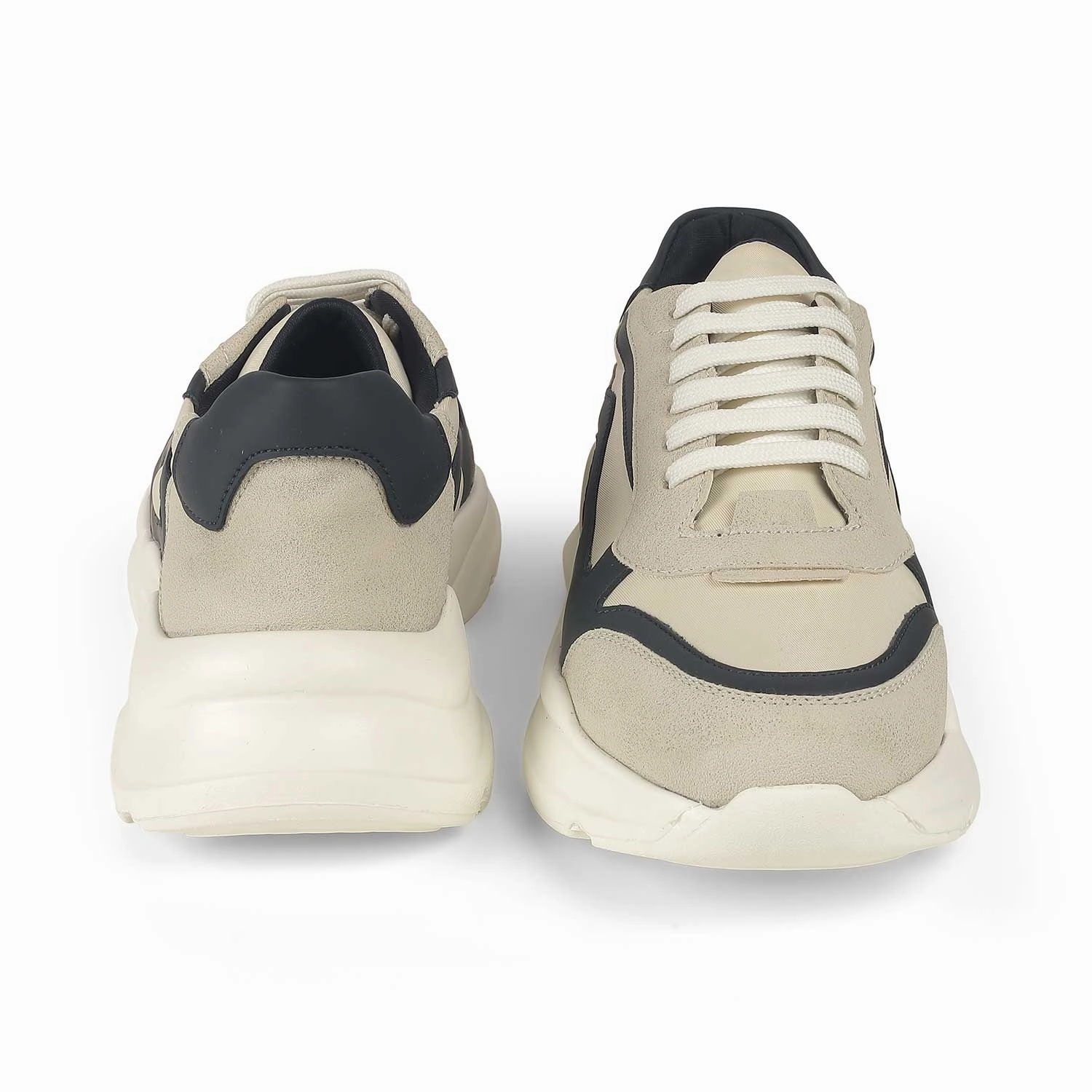 Tresmode Balenci Beige Women's Sneakers Sneakers That Are Good For Plantar Fasciitis