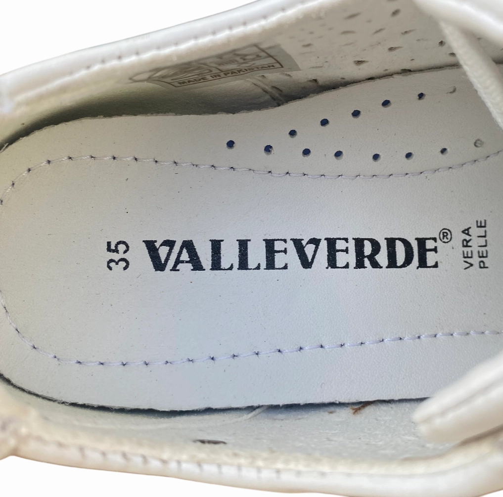 Mizuno Running Sneakers Valleverde scarpa sneakers da donna con laccio e zip 36061 bianco-oro