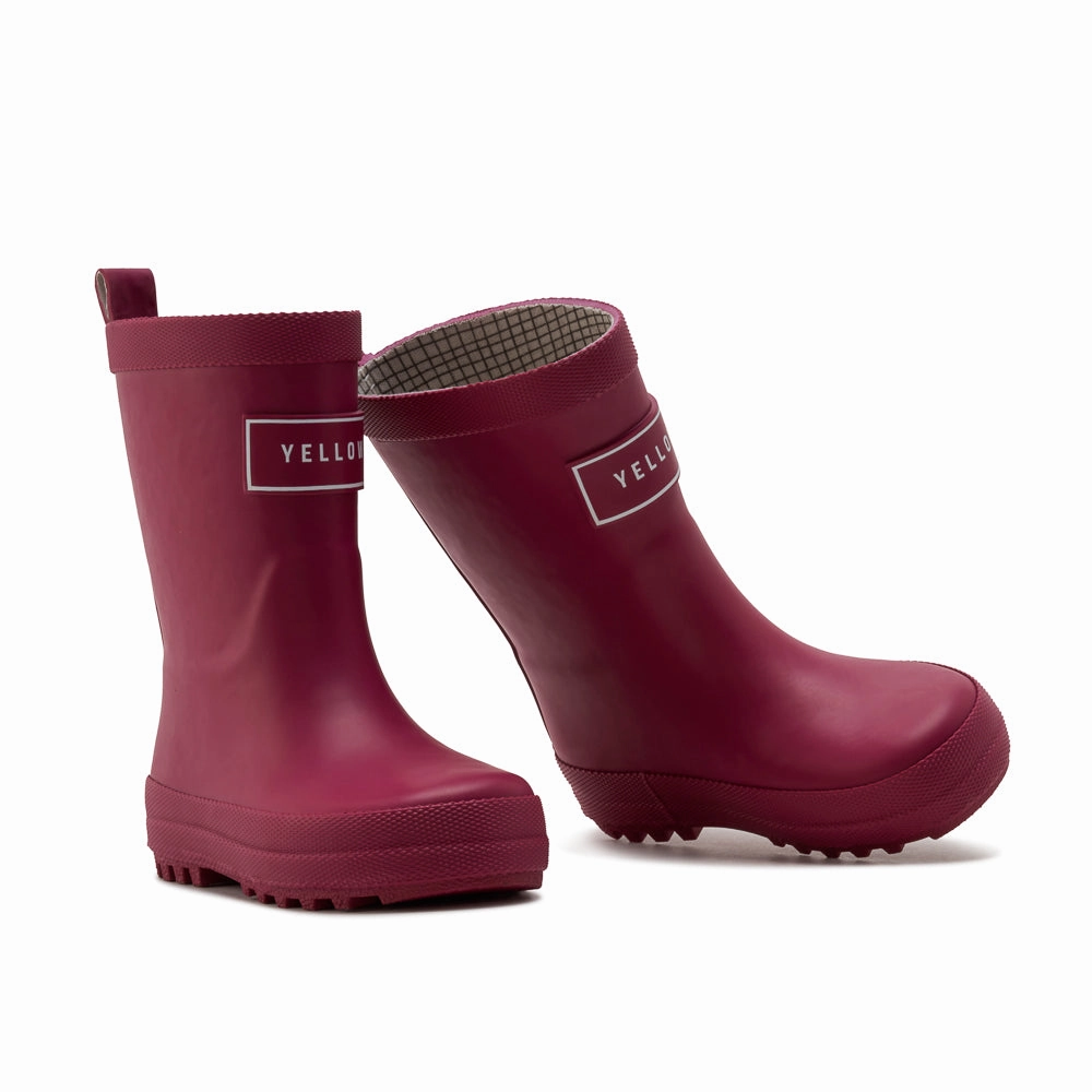 Bogs Sweetpea Ankle Waterproof Rain Boot BERRY MINI
