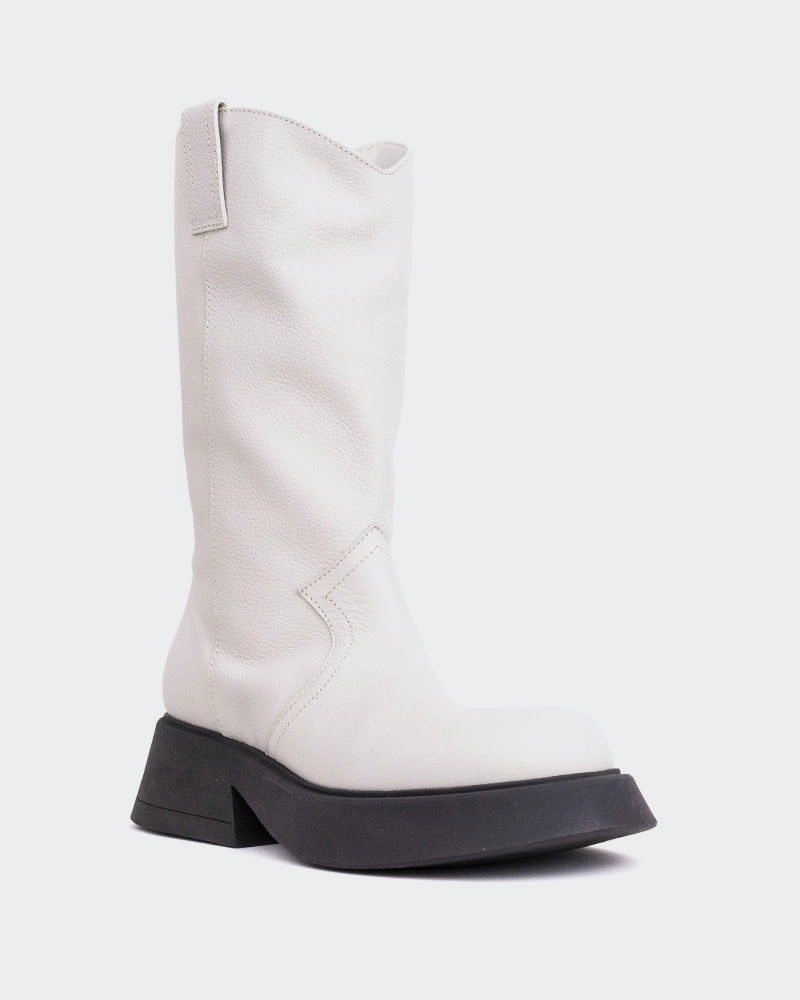 Yellowstone Boots Gaulle Off White Leather