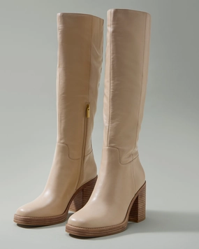Leather Wide Fit Knee High Boots Gibi Knee High Boot
