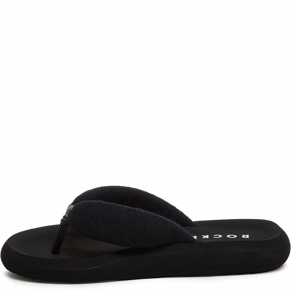 Rocket Dog Sunset Puff Atlanta Sandal Navy Flip Flops