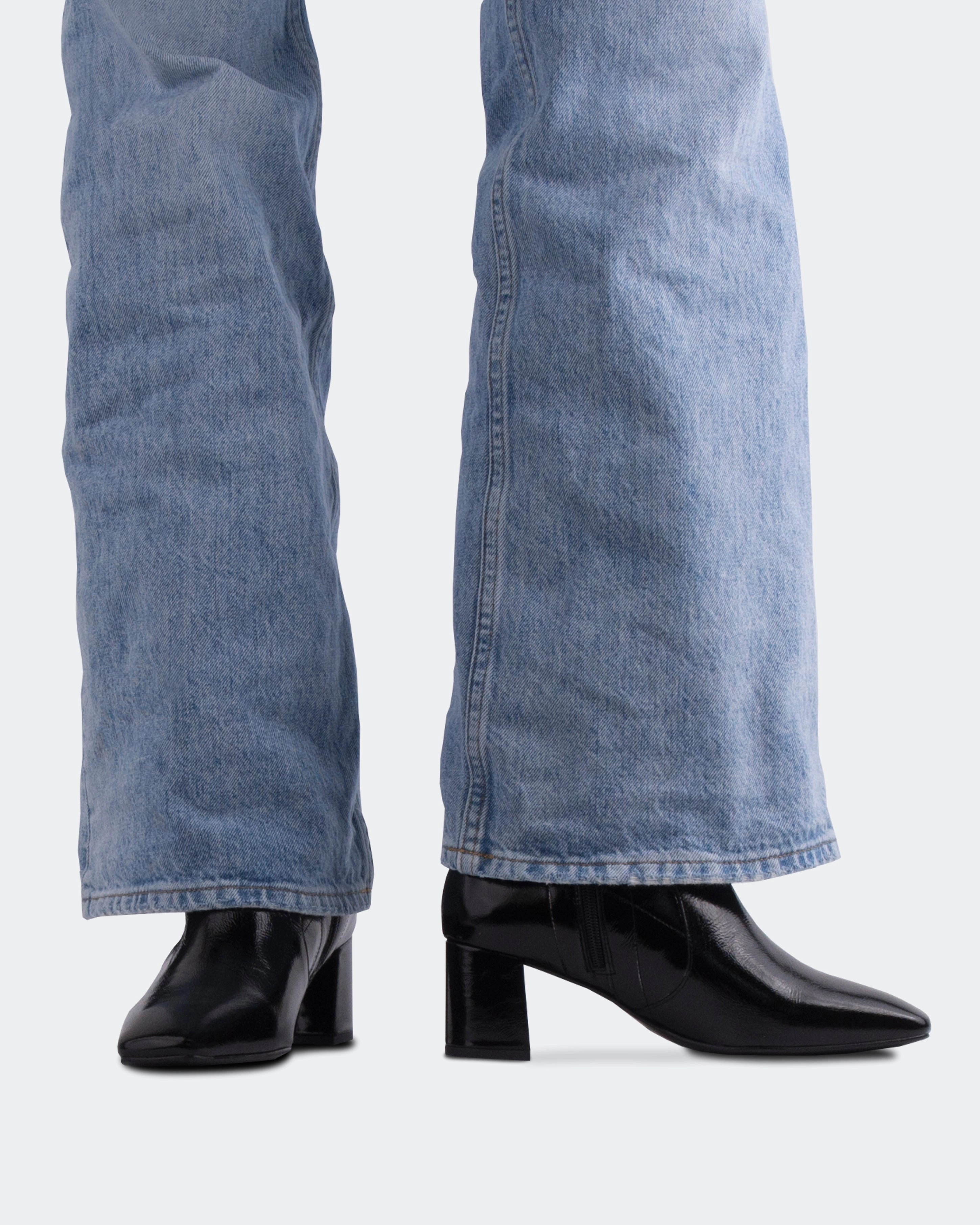 Business Casual With Cowboy Boots Gillian Black Naplack