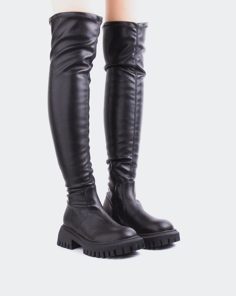 Project Chelsea Boots Gironde Black Stretch